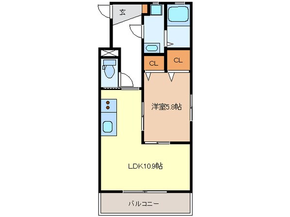 カムズエイトの物件間取画像